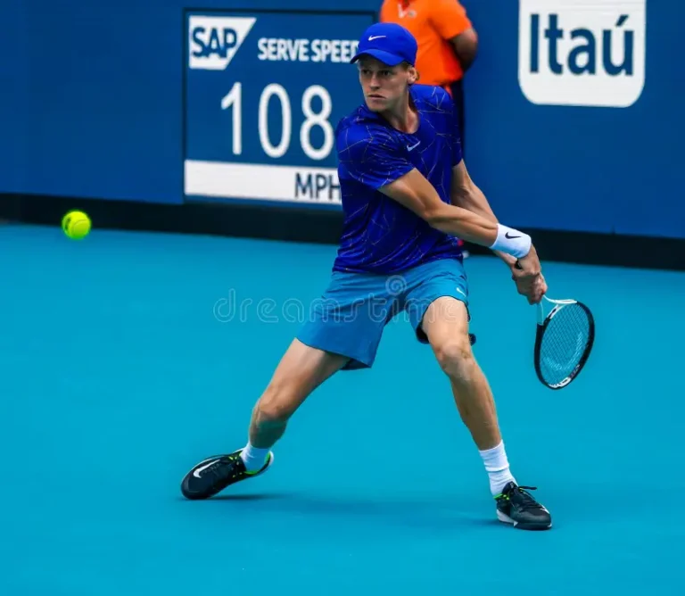 miami-gardens-florida-march-professional-tennis-player-jannik-sinner-italy-action-his-quarter-final-match-miami-244495868